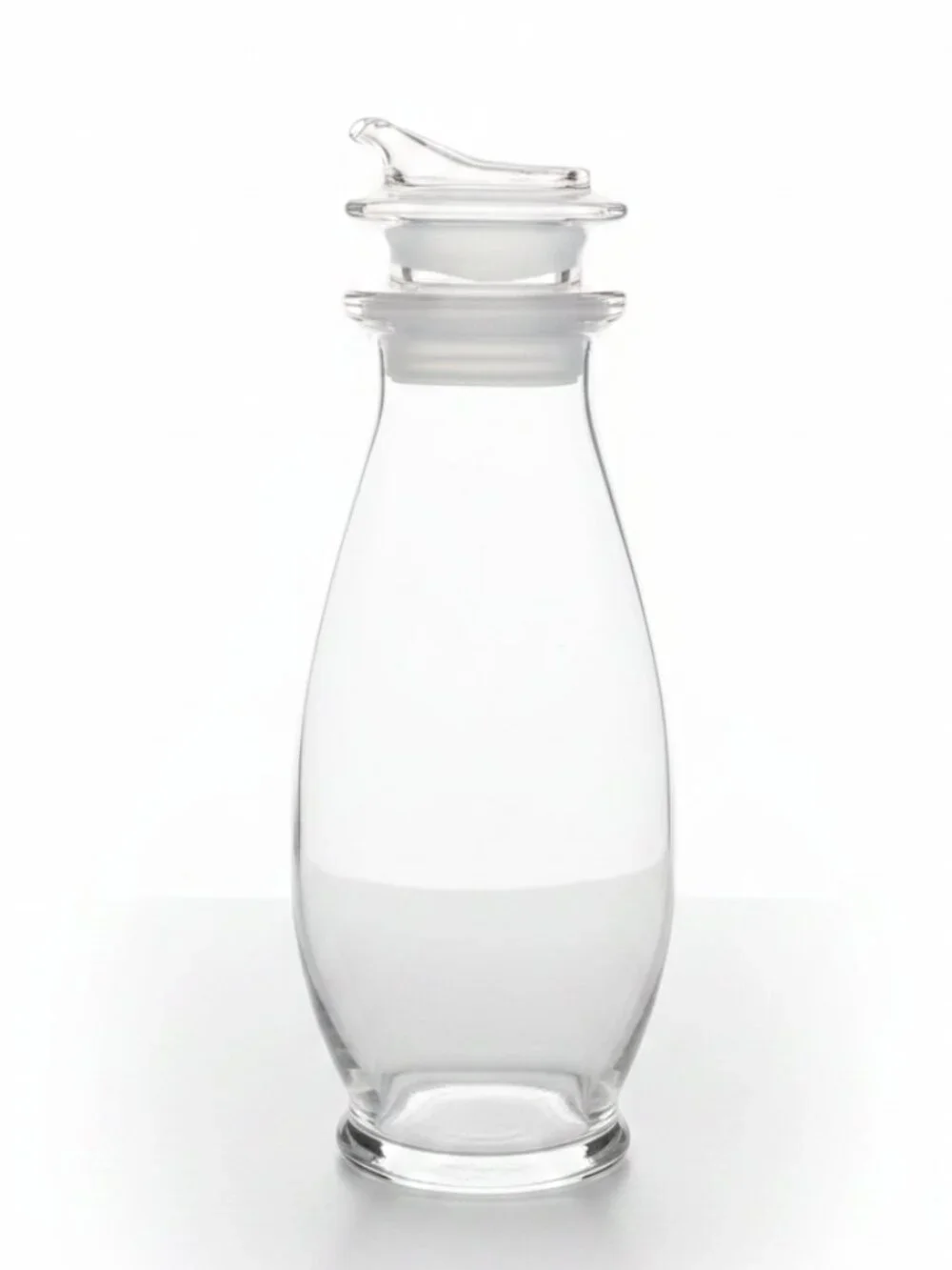 Vintage 1950s Heisey Cobel Glass Cocktail Shaker Strainer MCM Barware No Cap USA